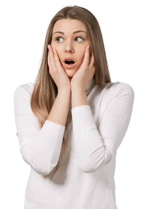 Future mariée en panique